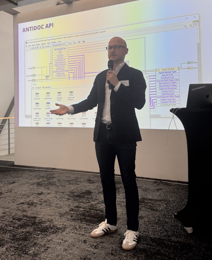 CI with LabVIEW at NI Tech Day Hamburg 2025