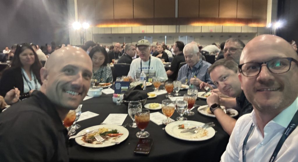 Lunch with celebrities