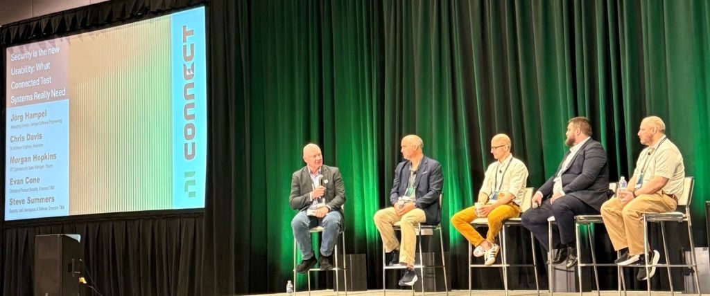 Security Panel: Steve Summers, Chris Davis, Joerg Hampel, Morgan Hopkins, Evan Cone